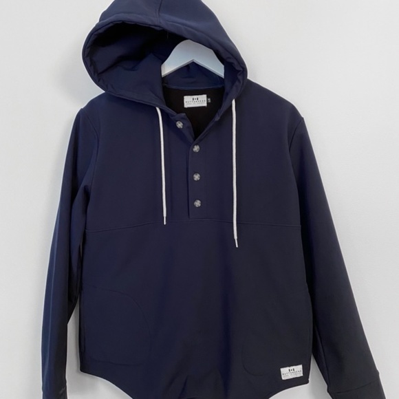Muttonhead Sweaters - Muttonhead Waterproof Camping Hoodie NAVY